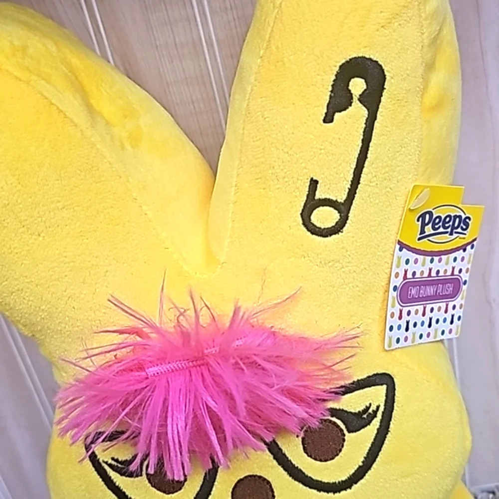 Peeps Plush Bunny • Yellow •15